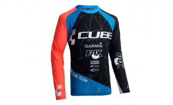 CUBE Action Rundhalstrikot Team lang #10667 - Gr. XXL