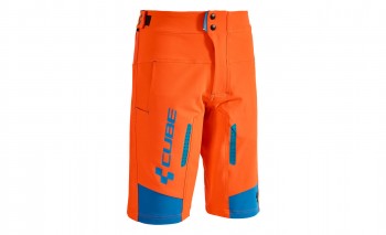 CUBE ACTION Shorts Team flashred #10670 XS