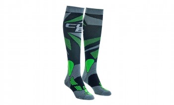 CUBE Socke ACTION black grey green #11824 - Gr. 36-39
