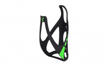 CUBE Flaschenhalter HPP matt black´n´green #13070