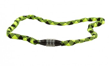 CUBE RFR Zahlenkettenschloss Junior neon yellow black #13363