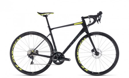 Cube Attain GTC SLT Disc carbon´n´flashyellow 2018