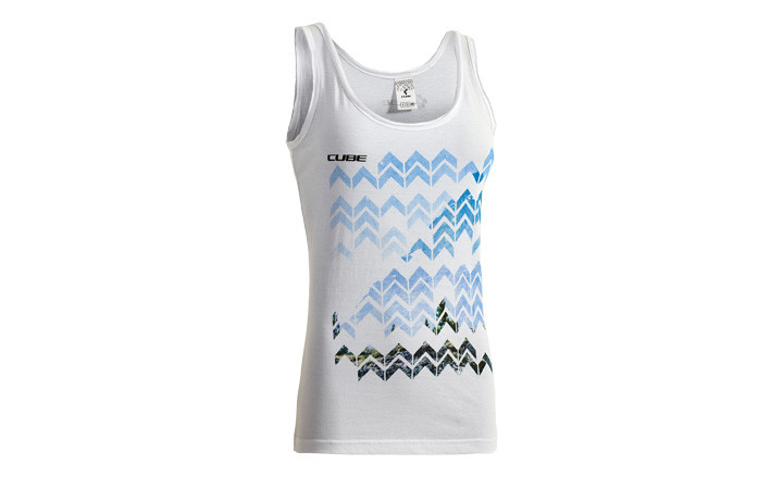 CUBE WLS Top Arrow white #10643 XL