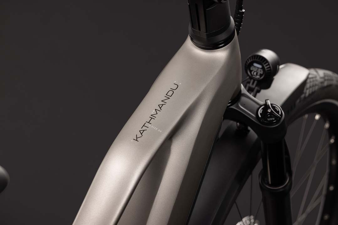 Cube Kathmandu Hybrid SLX 800 flashstone´n´chrome 2027 Trapeze
