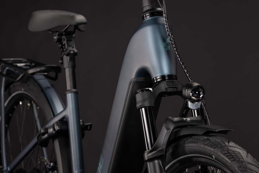 Cube Kathmandu Hybrid Deluxe SLX 800 mineralblue´n´blue 2027 Easy Entry (Easy Entry 58 cm) L / 1112702