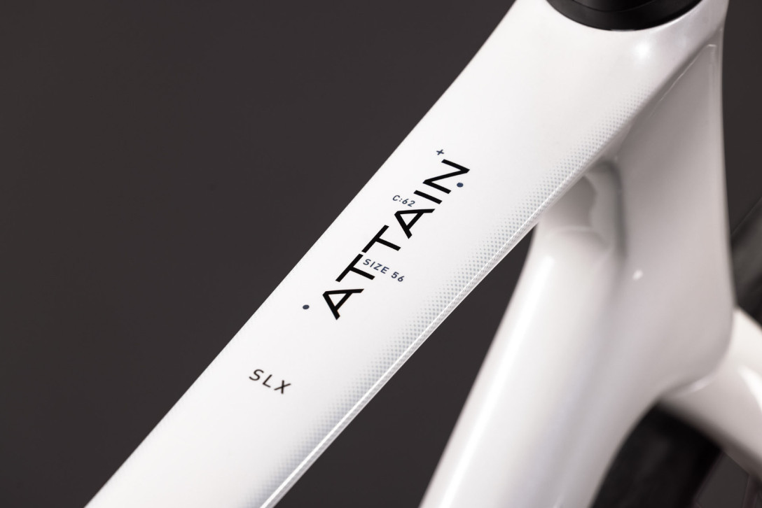 Cube Attain C:62 SLX metallicwhite´n´black 2027