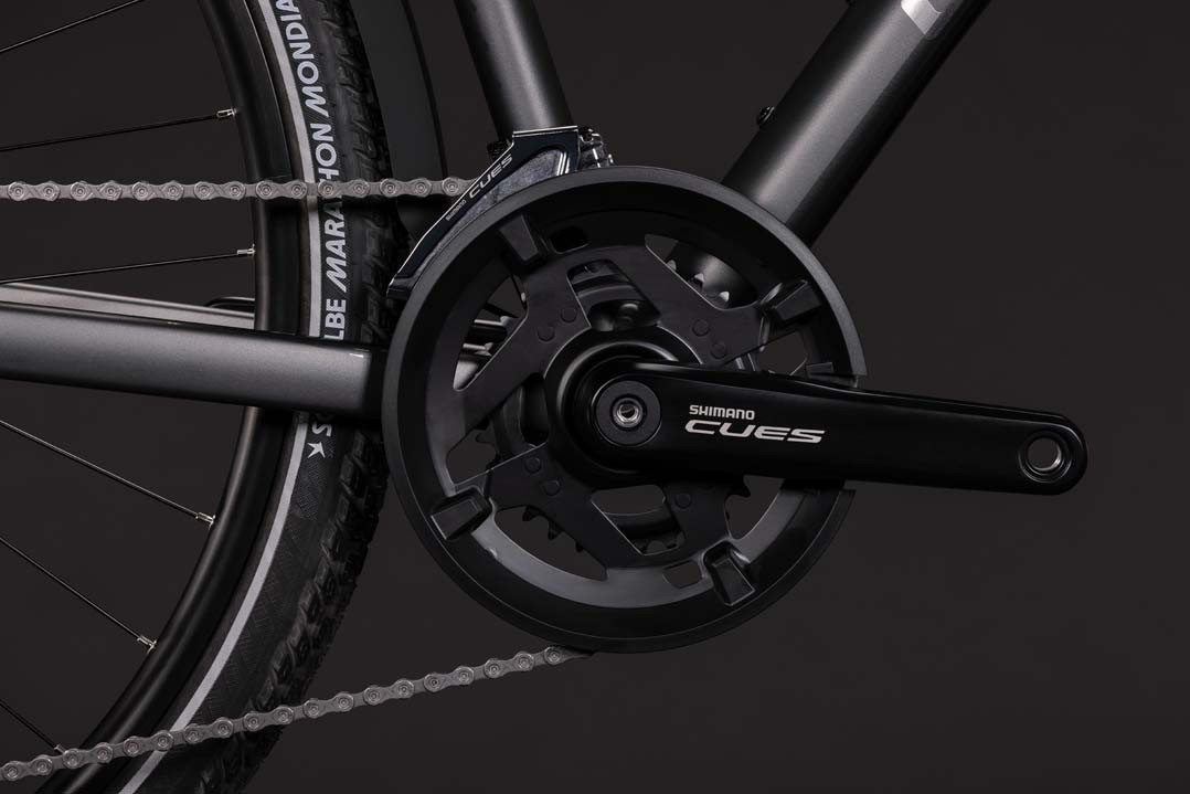 Cube Kathmandu Pro slabgrey´n´chrome 2027 Trapeze