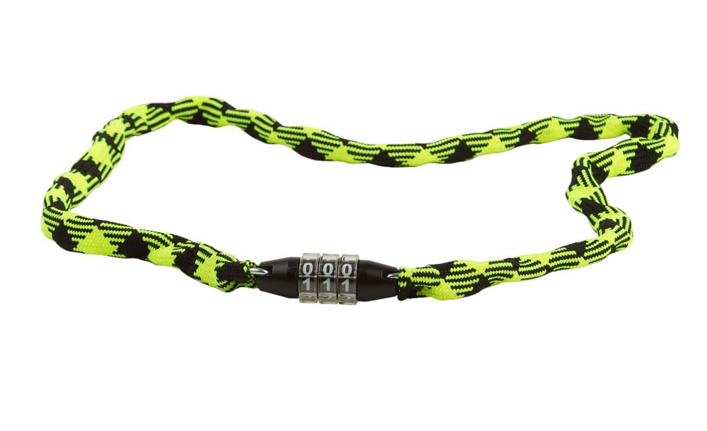 CUBE RFR Zahlenkettenschloss Junior neon yellow black #13363