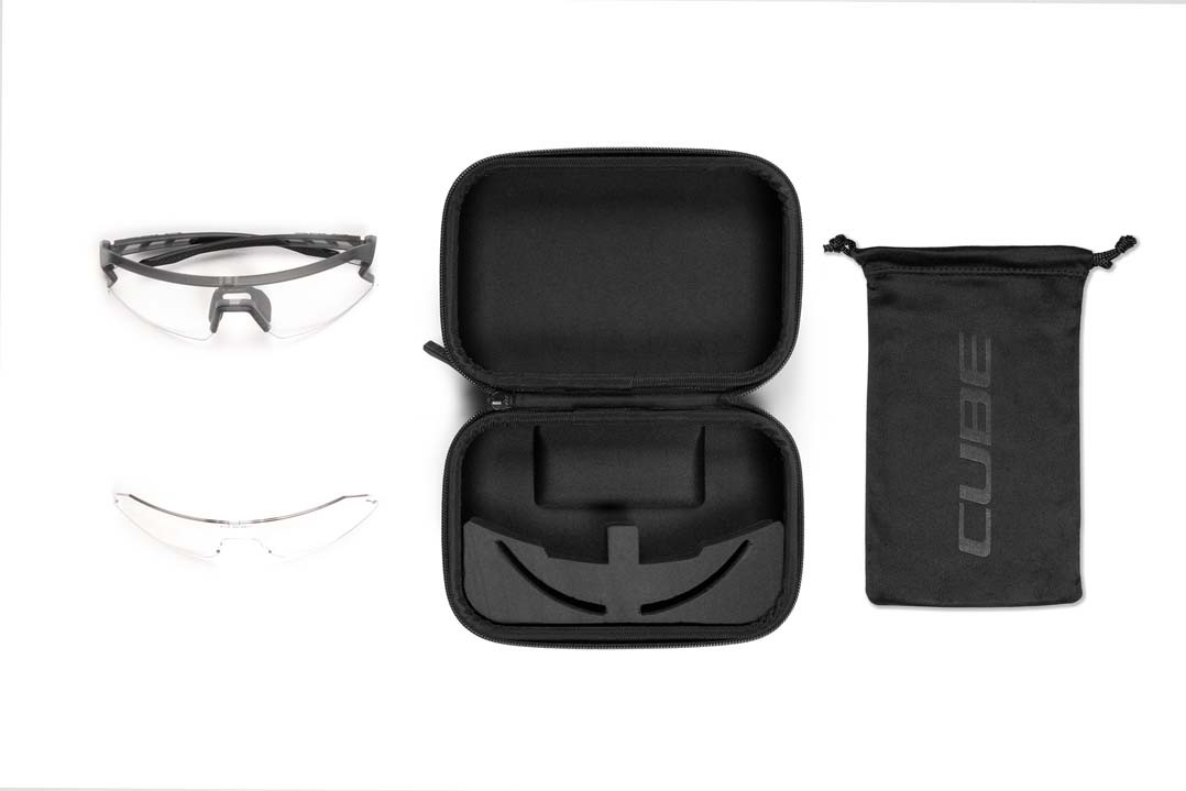 CUBE Brille VERTEX translucent black #16336