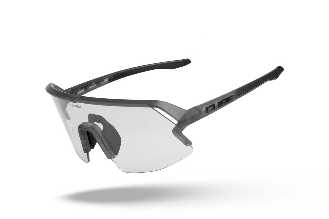 CUBE Brille VERTEX translucent black #16336
