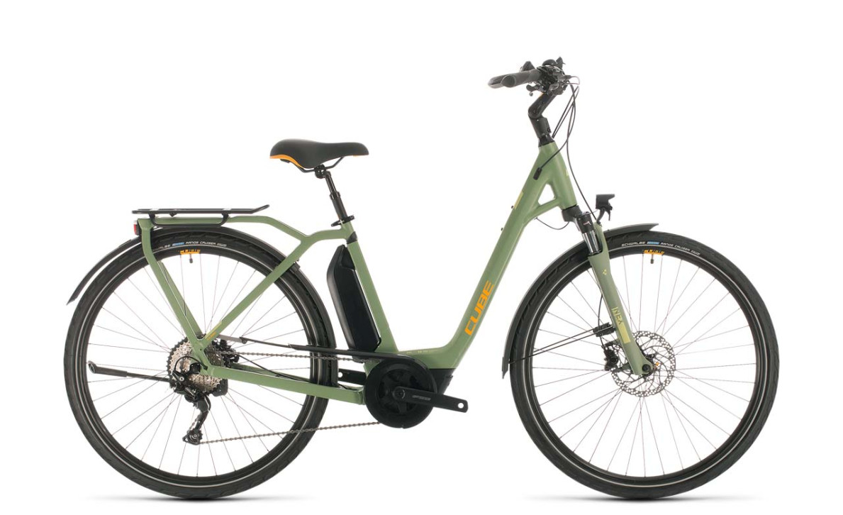 Cube Town Sport Hybrid Pro 500 green´n´orange 2020