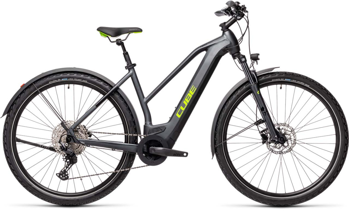 Cube Cross Hybrid Pro 625 Allroad iridium´n´green 2021 Trapez (50 cm) S / 430202