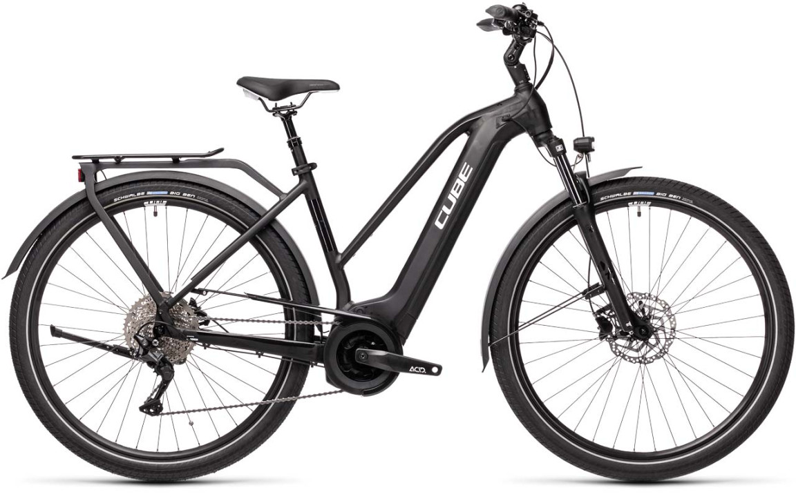 Cube Touring Hybrid Pro 625 black´n´white 2021 Trapez 431102 / (46 cm) XS