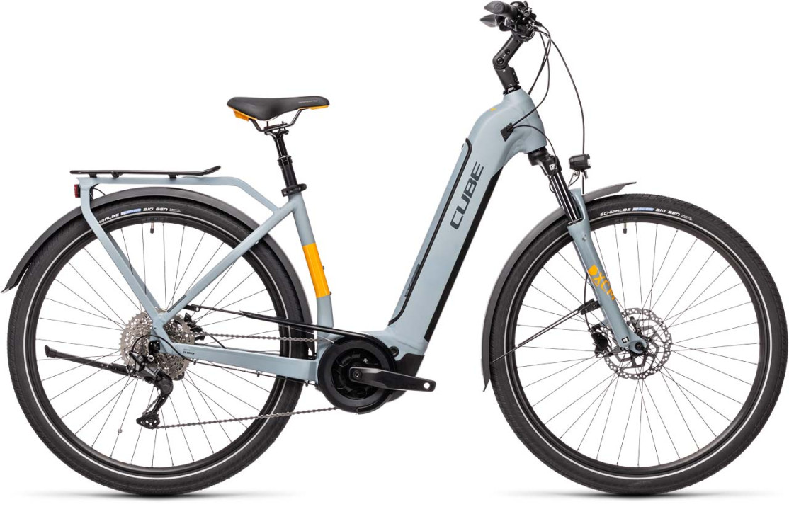 Cube Touring Hybrid Pro 625 grey´n´orange 2021 Easy Entry