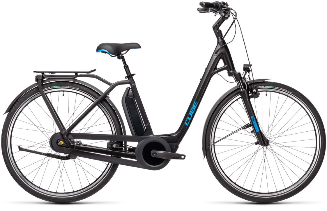 Cube Town RT Hybrid Pro 500 black´n´blue 2021 432151 / (46 cm) XS