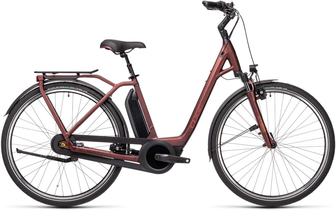 Cube Town RT Hybrid Pro 500 red´n´red 2021 432161 / (42 cm) XXS