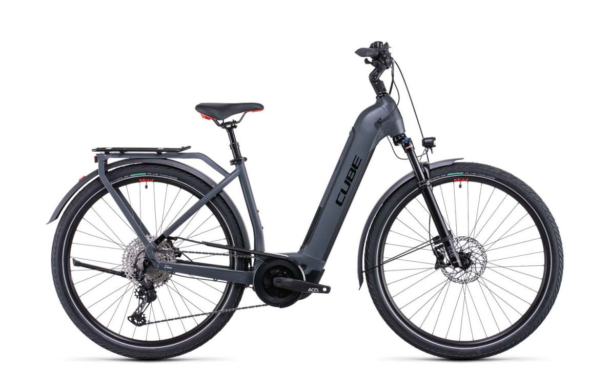Cube Touring Hybrid EXC 625 grey´n´red 2022 Easy Entry