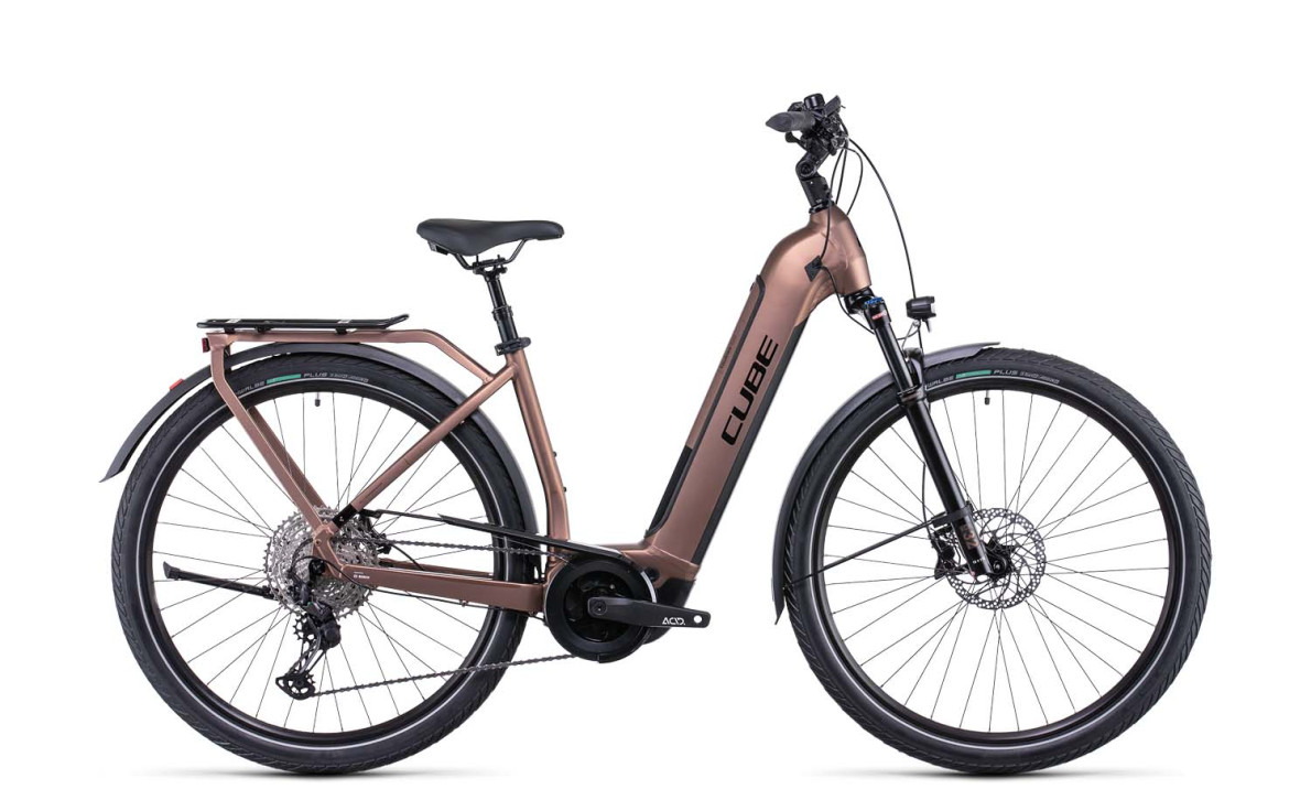 Cube Touring Hybrid EXC 625 mocha´n´black 2022 Easy Entry 531162 / (54 cm) M