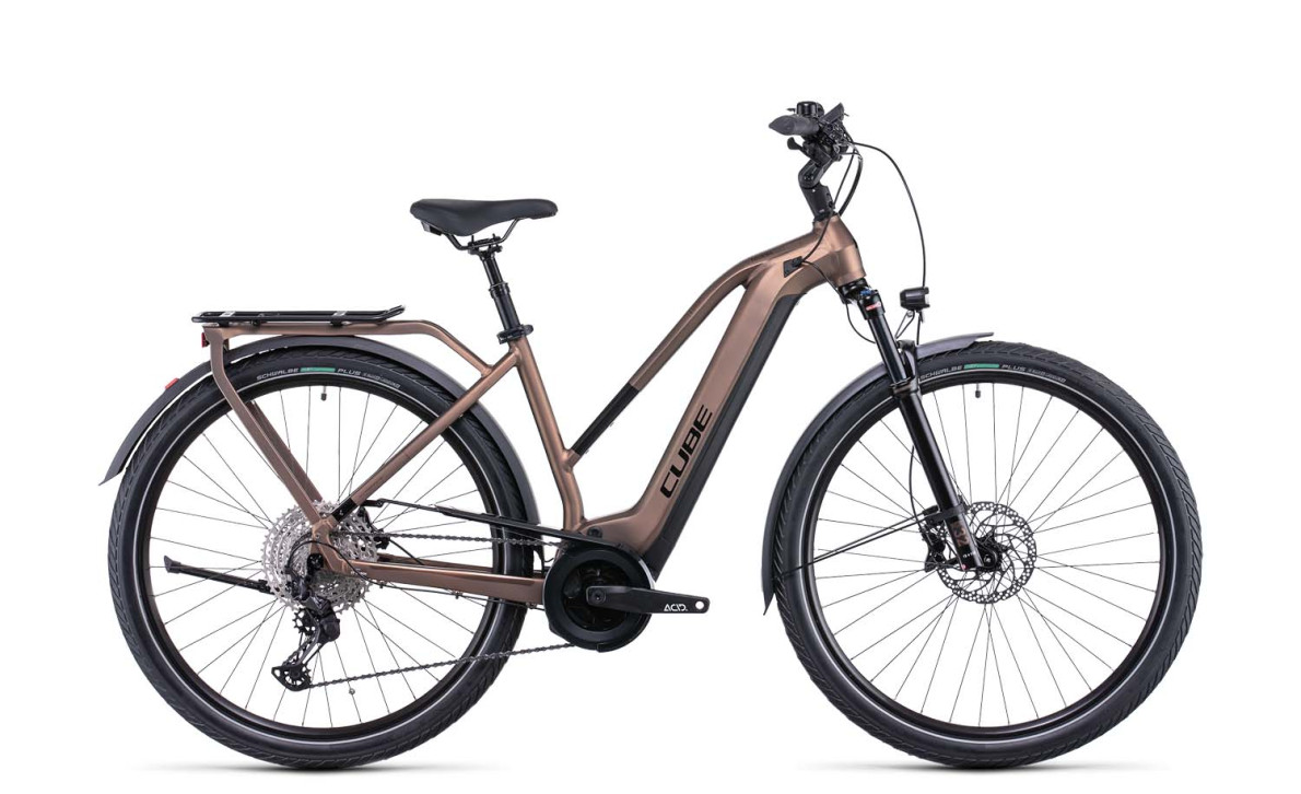 Cube Touring Hybrid EXC 625 mocha´n´black 2022 Trapez 531162 / (50 cm) S