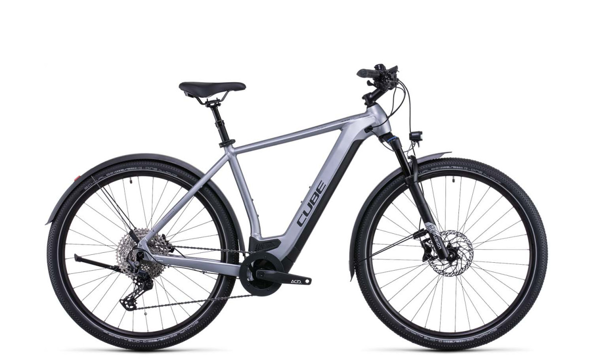 Cube Nuride Hybrid EXC 625 Allroad polarsilver´n´black 2022 532802 / (58 cm) L