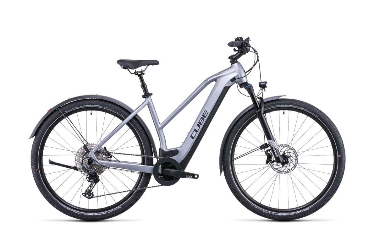 Cube Nuride Hybrid EXC 625 Allroad polarsilver´n´black 2022 Trapez