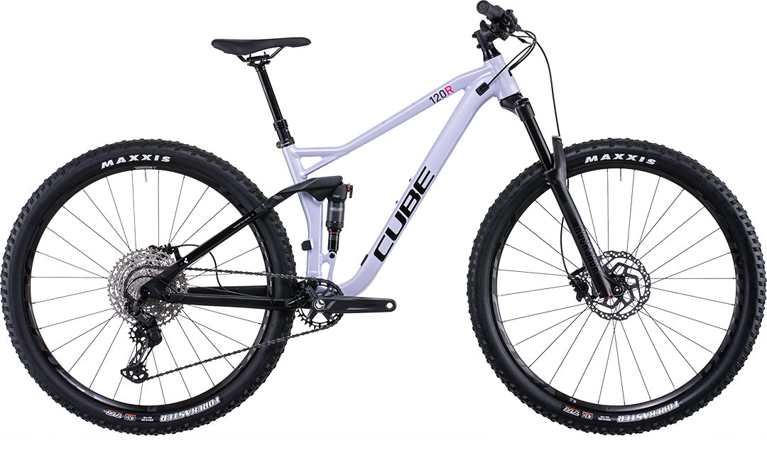 Cube Stereo 120 Race violetwhite´n´black 2022 553201 / 29: (16") S