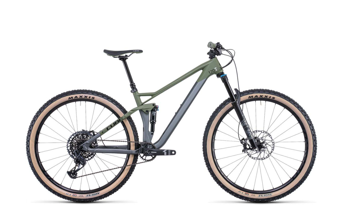 Cube Stereo 120 HPC TM 29 flashgrey´n´olive 2022