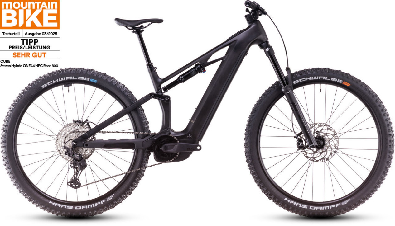 Cube Stereo Hybrid ONE44 HPC Race 800 blackline 2025