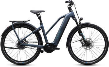 Cube Kathmandu Hybrid Deluxe SLX 800 mineralblue´n´blue 2027 Trapeze
