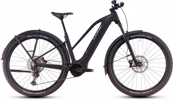 Cube Reaction Hybrid Race 800 Allroad black´n´metal 2025 Trapez