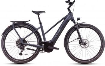 Cube Touring Hybrid Pro 625 metallicgrey´n´chrome 2025 Trapez