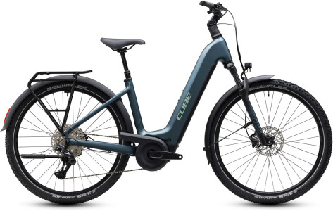 Cube Nuride Hybrid Pro 800 deepteal´n´blue 2027 Easy Entry (Easy Entry 54 cm) M / 1110202