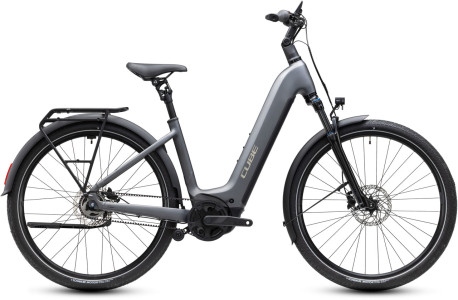 Cube Touring Hybrid Deluxe SLX 800 slabgrey´n´chrome 2027 Easy Entry