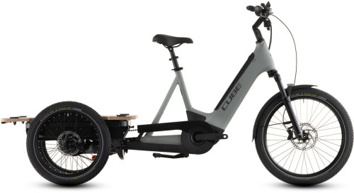 Cube Trike Flatbed Hybrid 750 swampgrey´n´reflex 2026 - NUR ABHOLUNG!