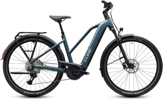 Cube Nuride Hybrid Pro 800 deepteal´n´blue 2027 Trapez (Trapez 54 cm) M / 1110201