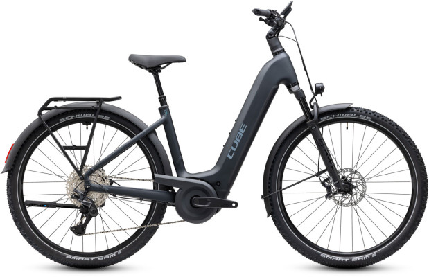 Cube Nuride Hybrid EXC 800 coal´n´chrome 2027 Easy Entry