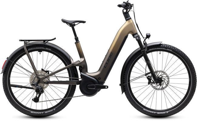 Cube Nuride Hybrid ONE11 HPC SLX 800 goldenbrown´n´black 2027 Easy Entry