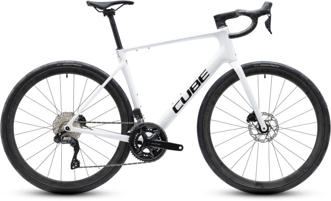 Cube Attain C:62 SLX metallicwhite´n´black 2027