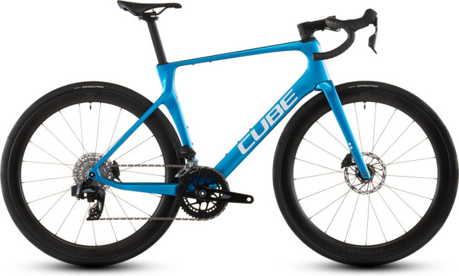 Cube Agree C:62 EX topasblue´n´white 2026 56 cm / 126150