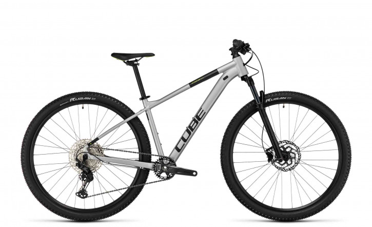 Cube Attention SLX silvergrey´n´lime 2024 27.5: XS / 703150