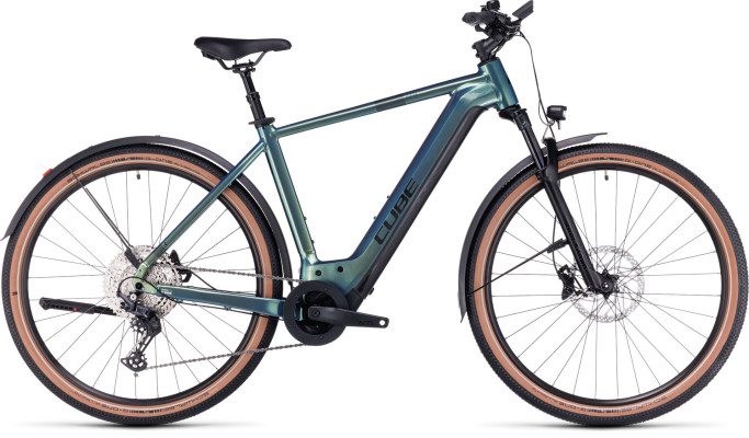 Cube Nuride Hybrid SLX 750 Allroad verde´n´black 2024 (58 cm) L / 732861