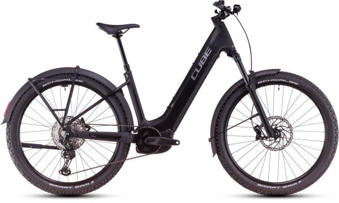 Cube Reaction Hybrid Race 800 Allroad black´n´metal 2025 Easy Entry 27.5: S / 808432