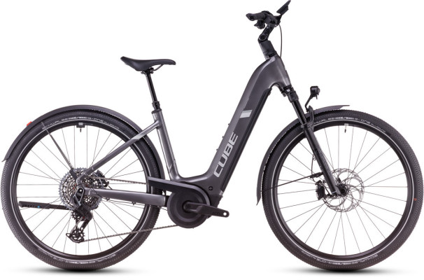 Cube Nuride Hybrid SLT 800 Allroad graphite´n´fossil 2025 Easy Entry (Easy Entry 50 cm) S / 810502