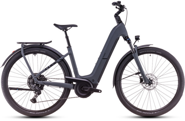 Cube Kathmandu Hybrid ONE shadowgrey´n´black 2025 Easy Entry Easy Entry (46 cm) XS / 812102