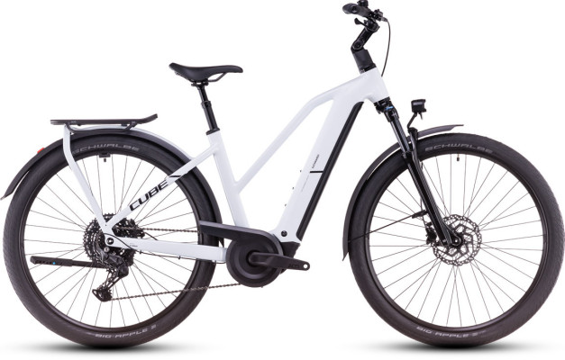 Cube Kathmandu Hybrid ONE polarwhite´n´black 2025 Trapez Trapez (54 cm) M / 812111