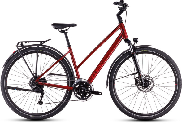 Cube Touring Pro maroon´n´pearl 2025 Trapez (Trapez 54 cm) M / 862211