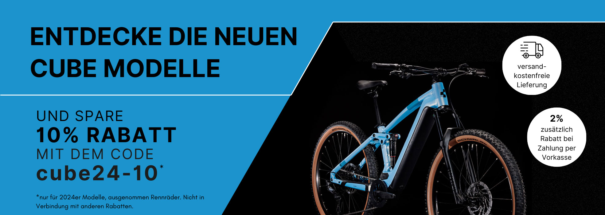 Cube Bikes 2024 entdecken