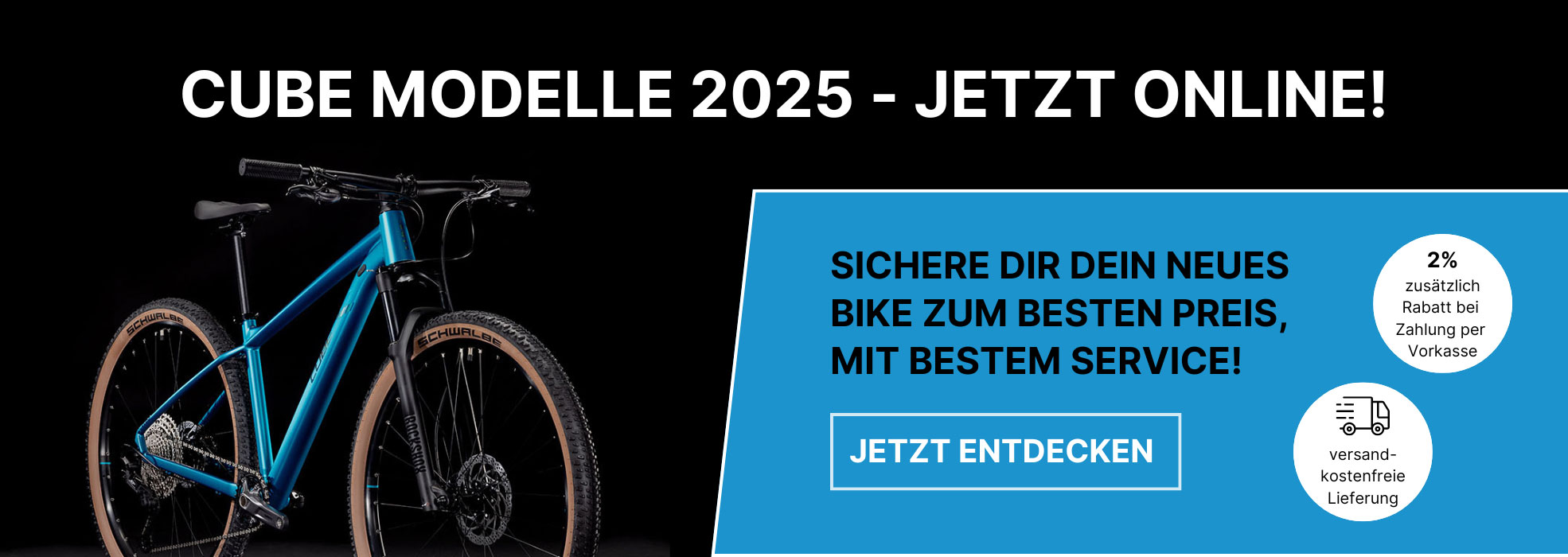 Cube Neuheiten Bikes 2025