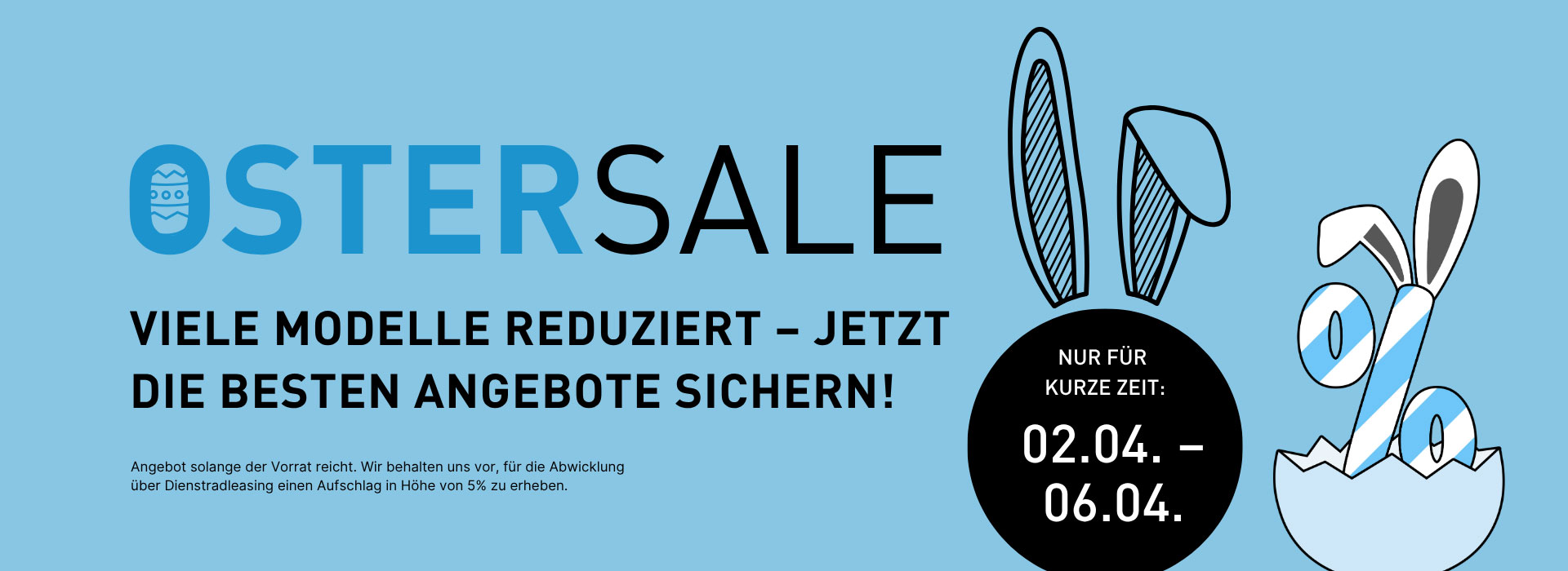 Bis 10% im Oster Sale