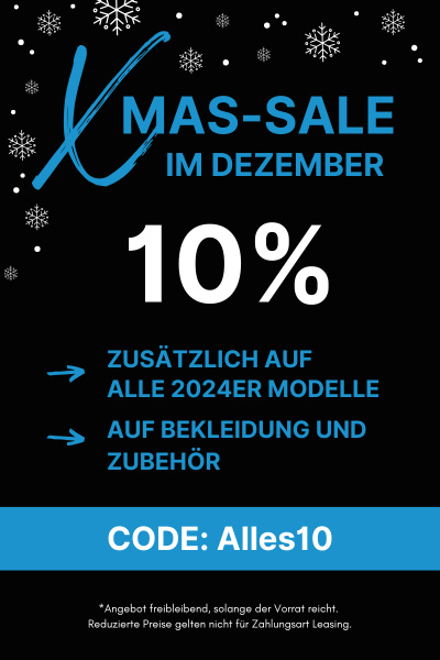 XMAS Sale 10% Rabatt